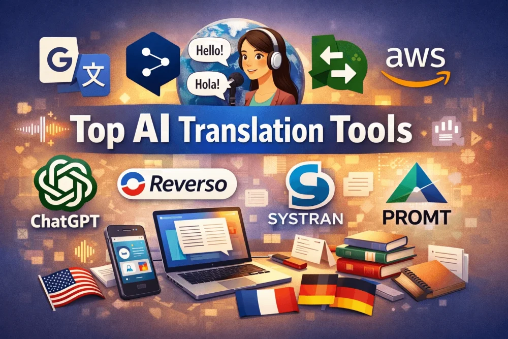 بهترین ابزار هوش مصنوعی برای ترجمه